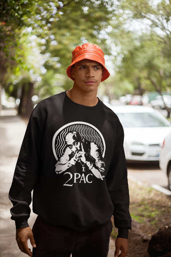 2 Pac-Tupac Shakur - Hip Hop Sweatshirt - 5 Colors Available