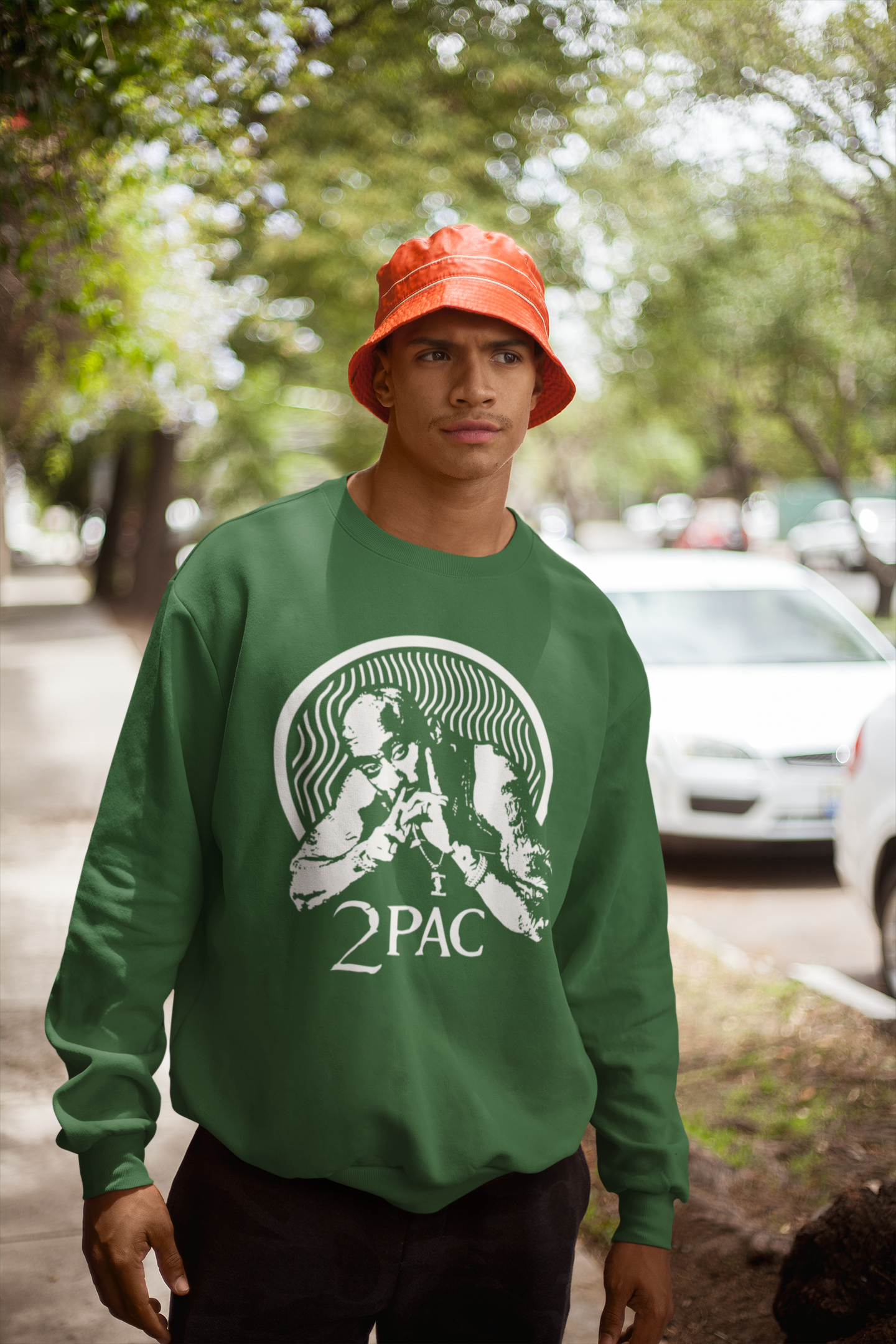 Tupac hotsell crewneck sweatshirt