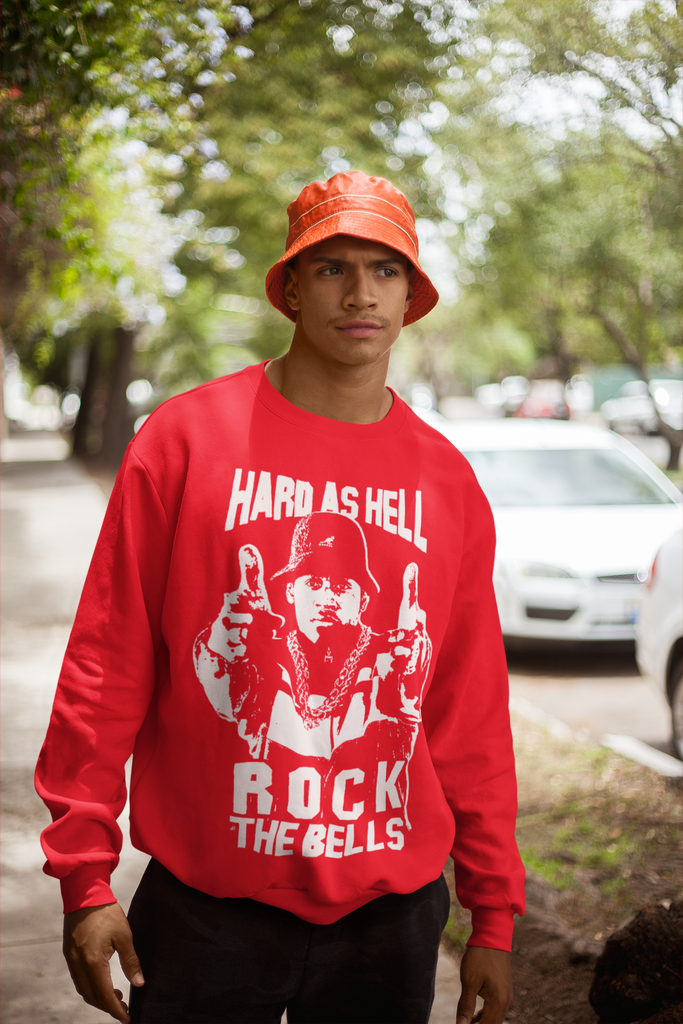 LL Cool J Hip Hop Shirt - Rock The Bells - Sweatshirt - Yellow/Grey/Red/Black/Navy - #PHC - One Stop Hip Hop UK
