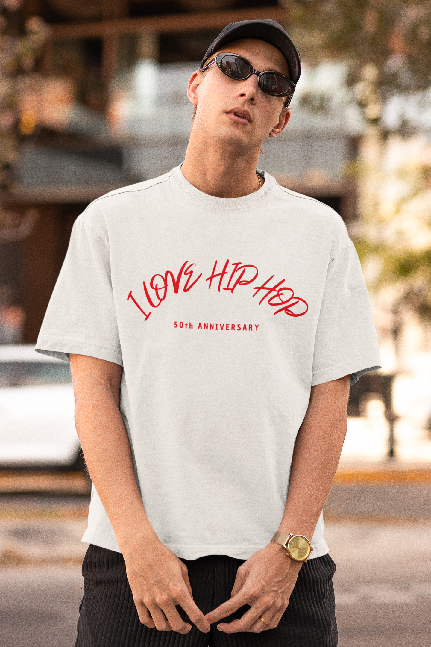 I Love Hip Hop – T-Shirt – 5 Colors - #HipHop50th