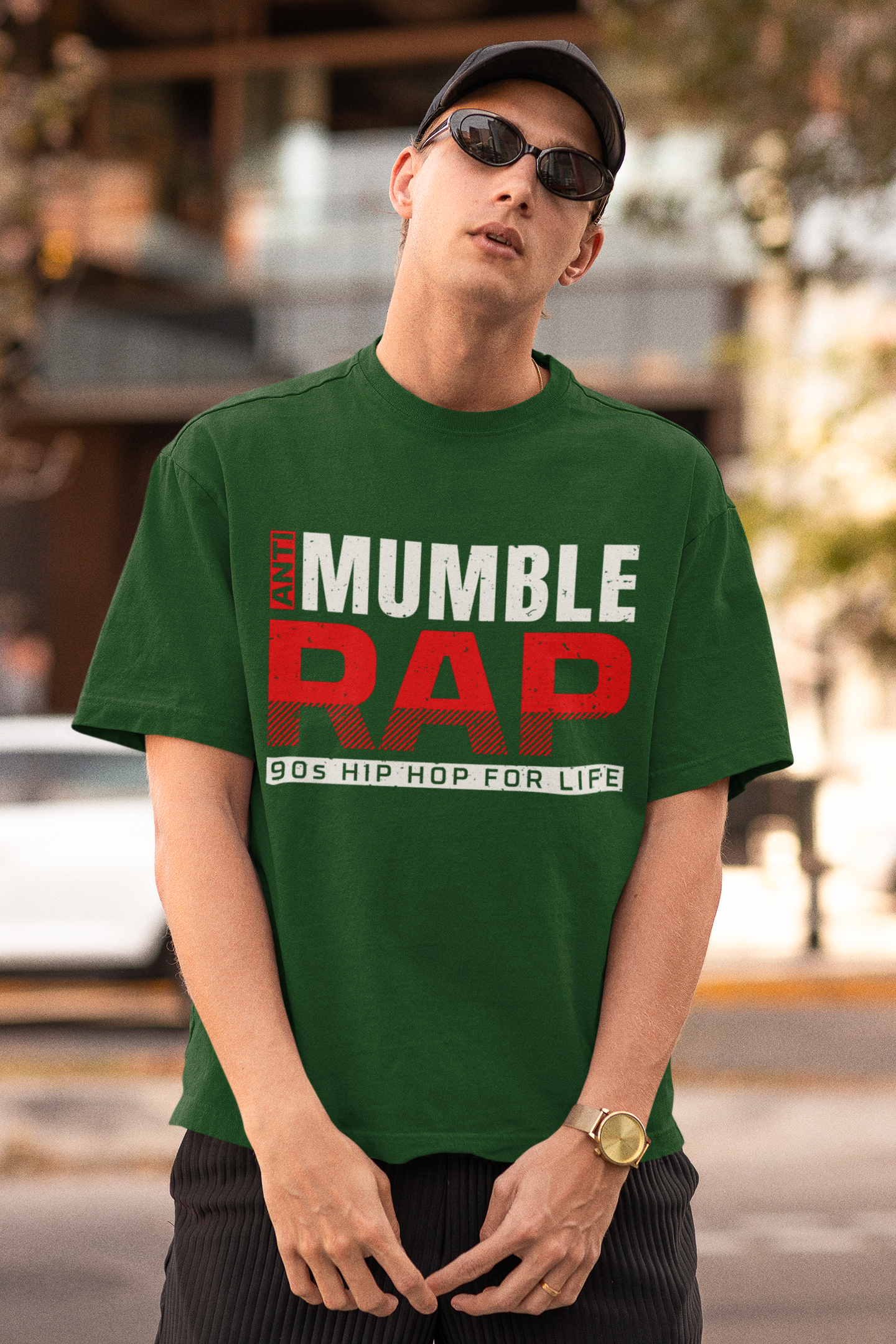 Anti Mumble Rap - T-Shirt - 5 Colors - #HipHop50th