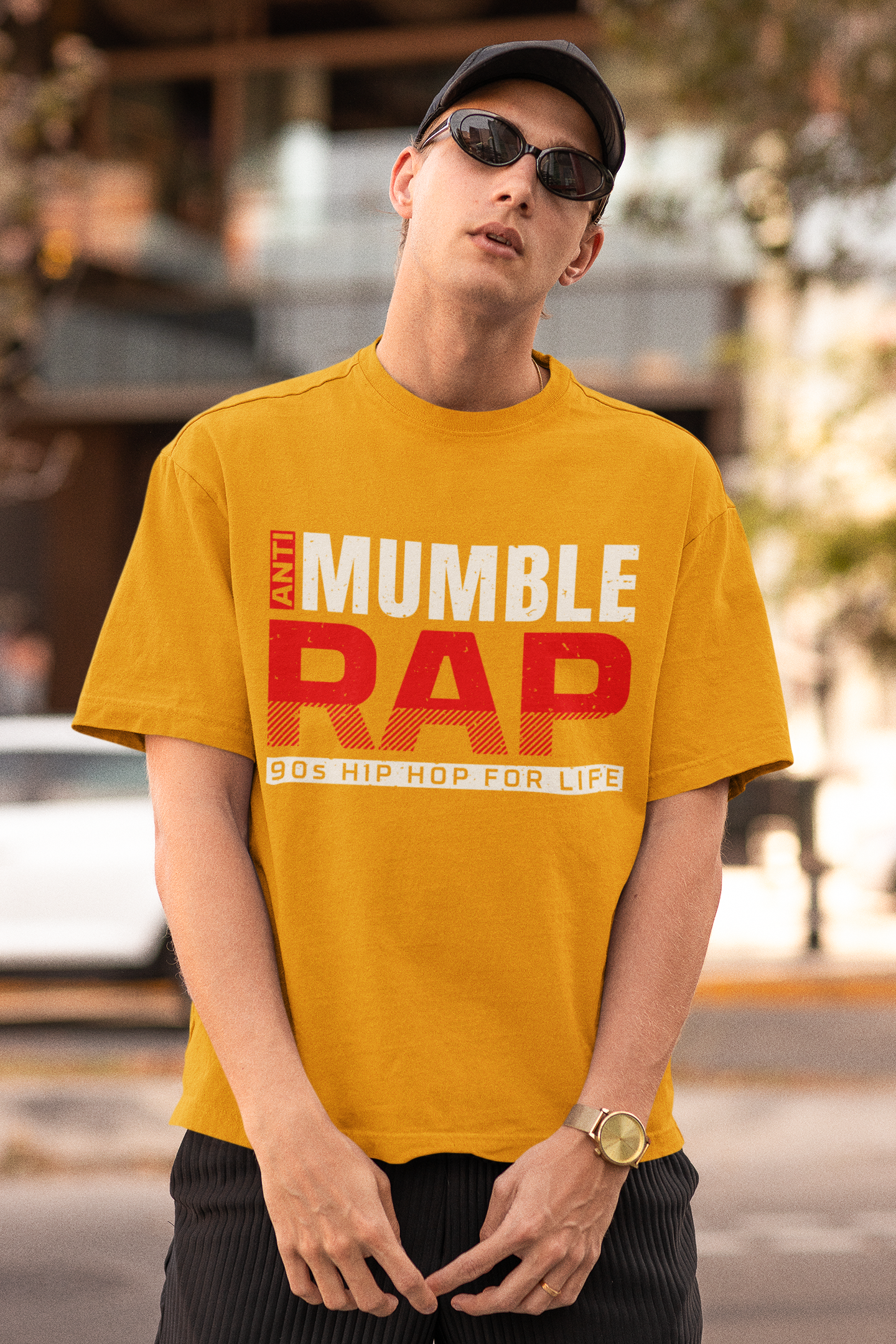 Anti Mumble Rap - T-Shirt - 5 Colors - #HipHop50th