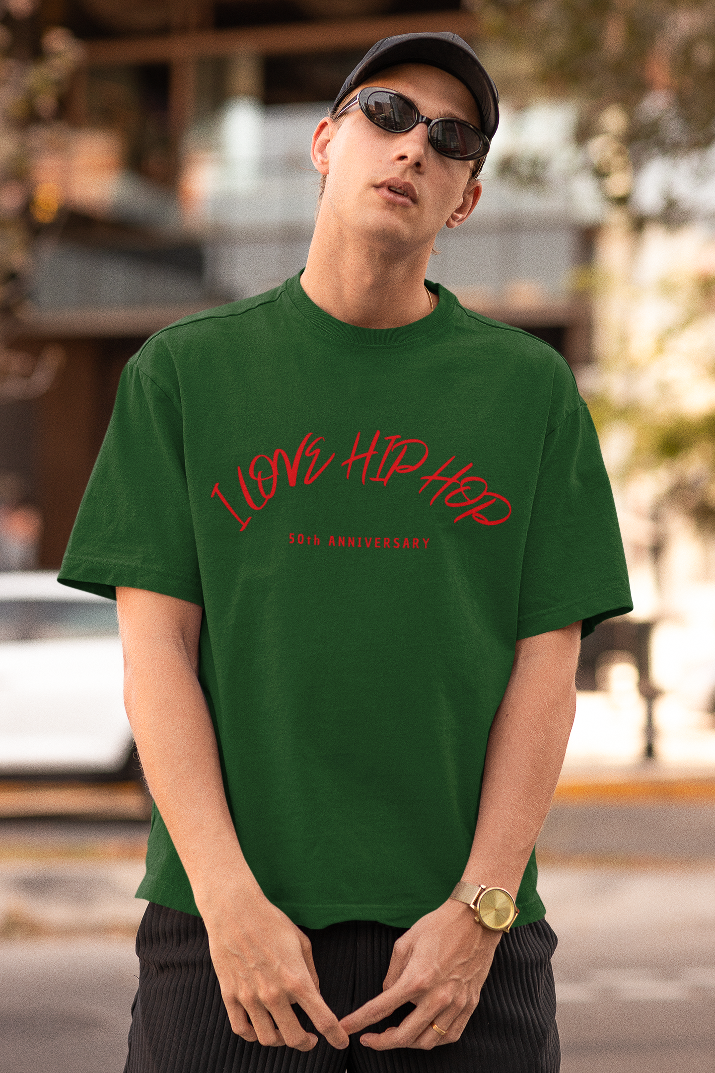I Love Hip Hop – T-Shirt – 5 Colors - #HipHop50th