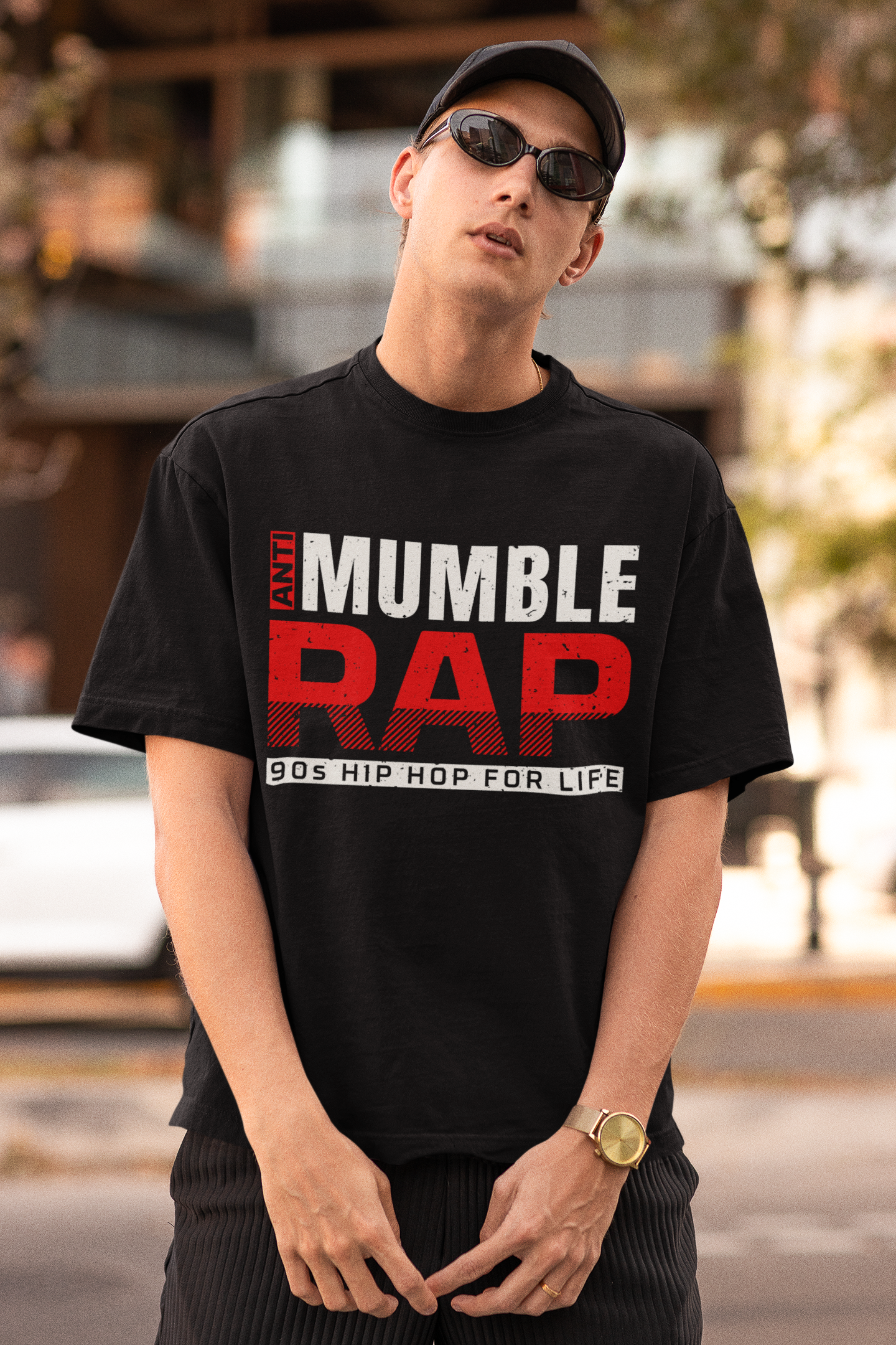 Anti Mumble Rap - T-Shirt - 5 Colors - #HipHop50th