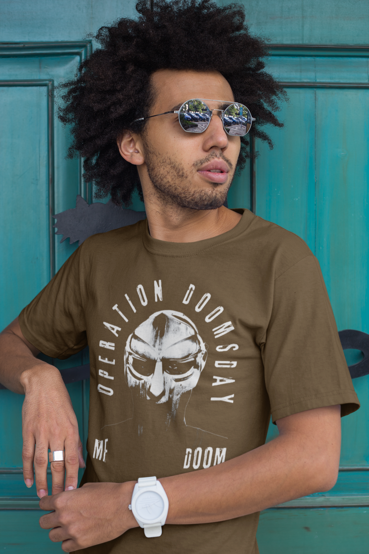 MF Doom Mask - T-Shirt 5 Colors - FREE USA & UK Shipping - Online Store