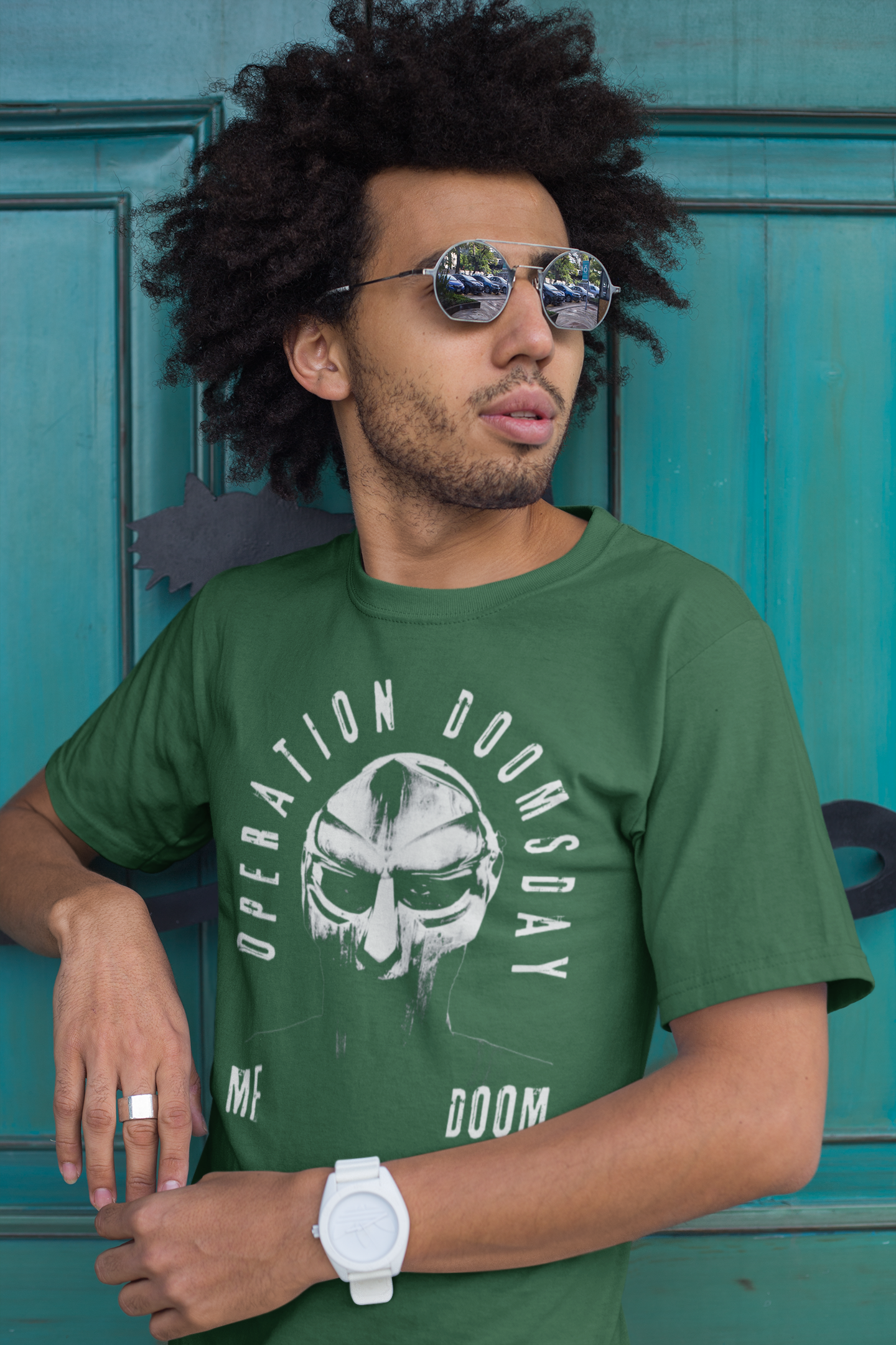 MF Doom Mask - T-Shirt 5 Colors - FREE USA & UK Shipping - Online Store