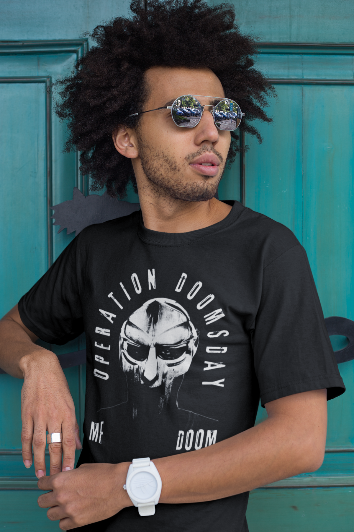 MF Doom Mask - T-Shirt 5 Colors - FREE USA & UK Shipping - Online Store