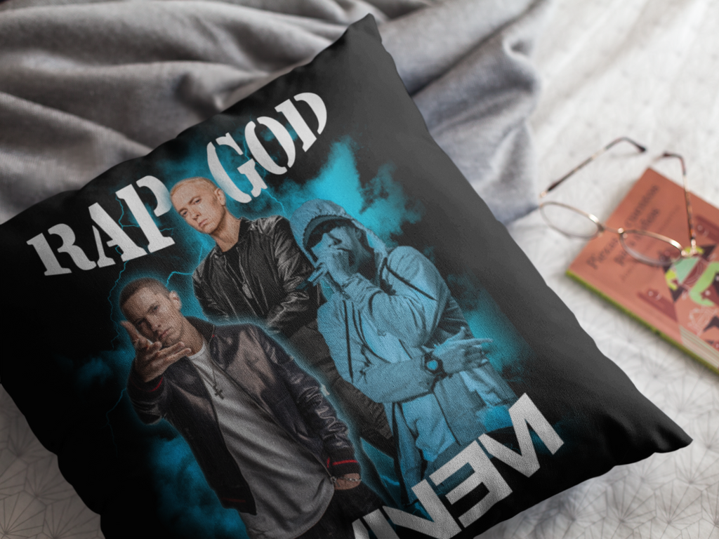 RAP GOD EMINEM Hip Hop Cushion/Pillow - Accessories Gift Ideas - FREE Shipping Online Shop