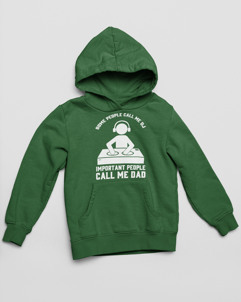 DJ Dad Hoodie - Urban Apparel 5 Colors - Long Sleeve FREE shipping - Online Store - One Stop Hip Hop UK