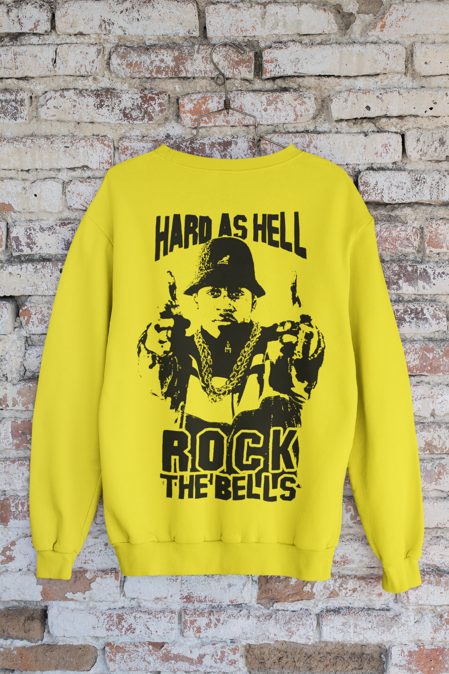 Rock The Bells Sweatshirt Yellow Grey Red PHC Streetwear