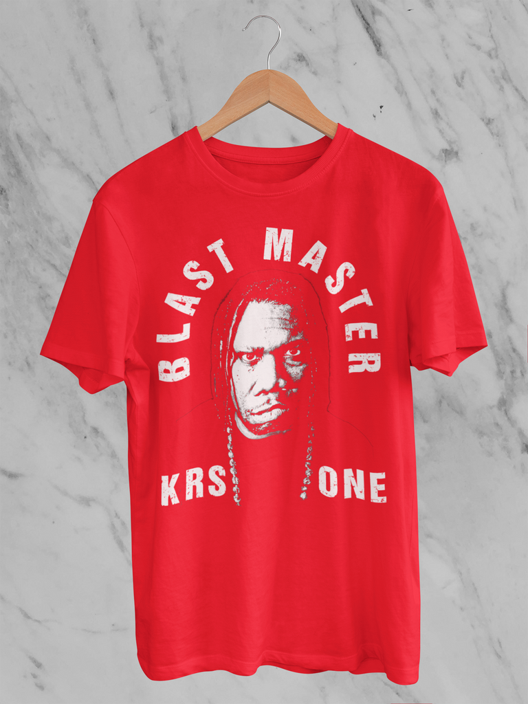 KRS One Blast Master - Hip Hop T-Shirt 5 Colors - FREE USA & UK Shipping
