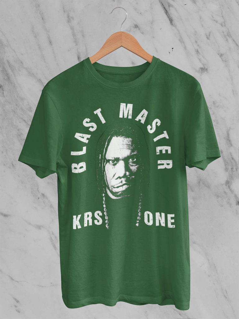 KRS One Blast Master - Hip Hop T-Shirt 5 Colors - FREE USA & UK Shipping