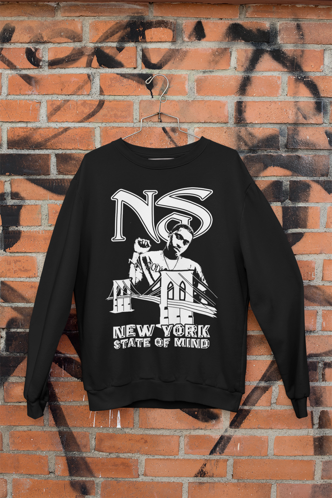 Nas - 90s Hip Hop Sweatshirt - Clothing - 5 Colors - One Stop Hip Hop UK