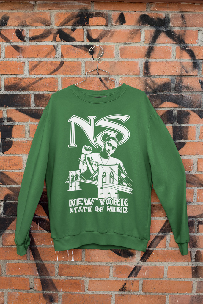 Nas - 90s Hip Hop Sweatshirt - Clothing - 5 Colors - One Stop Hip Hop UK