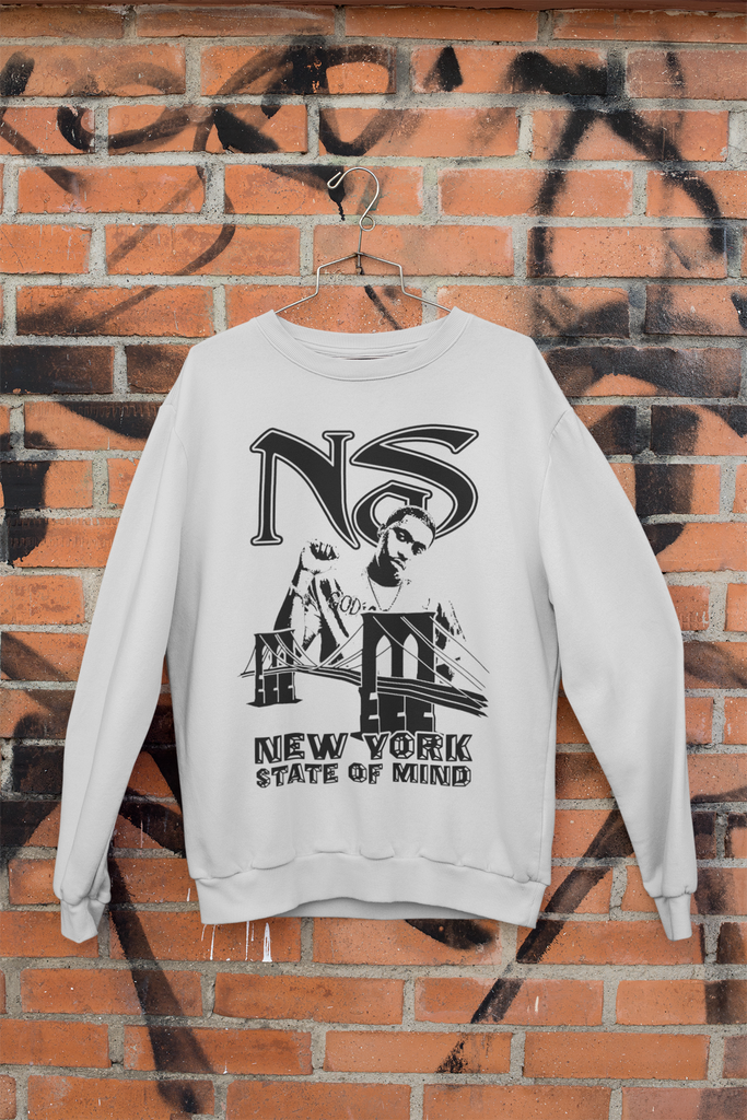 Nas - 90s Hip Hop Sweatshirt - Clothing - 5 Colors - One Stop Hip Hop UK