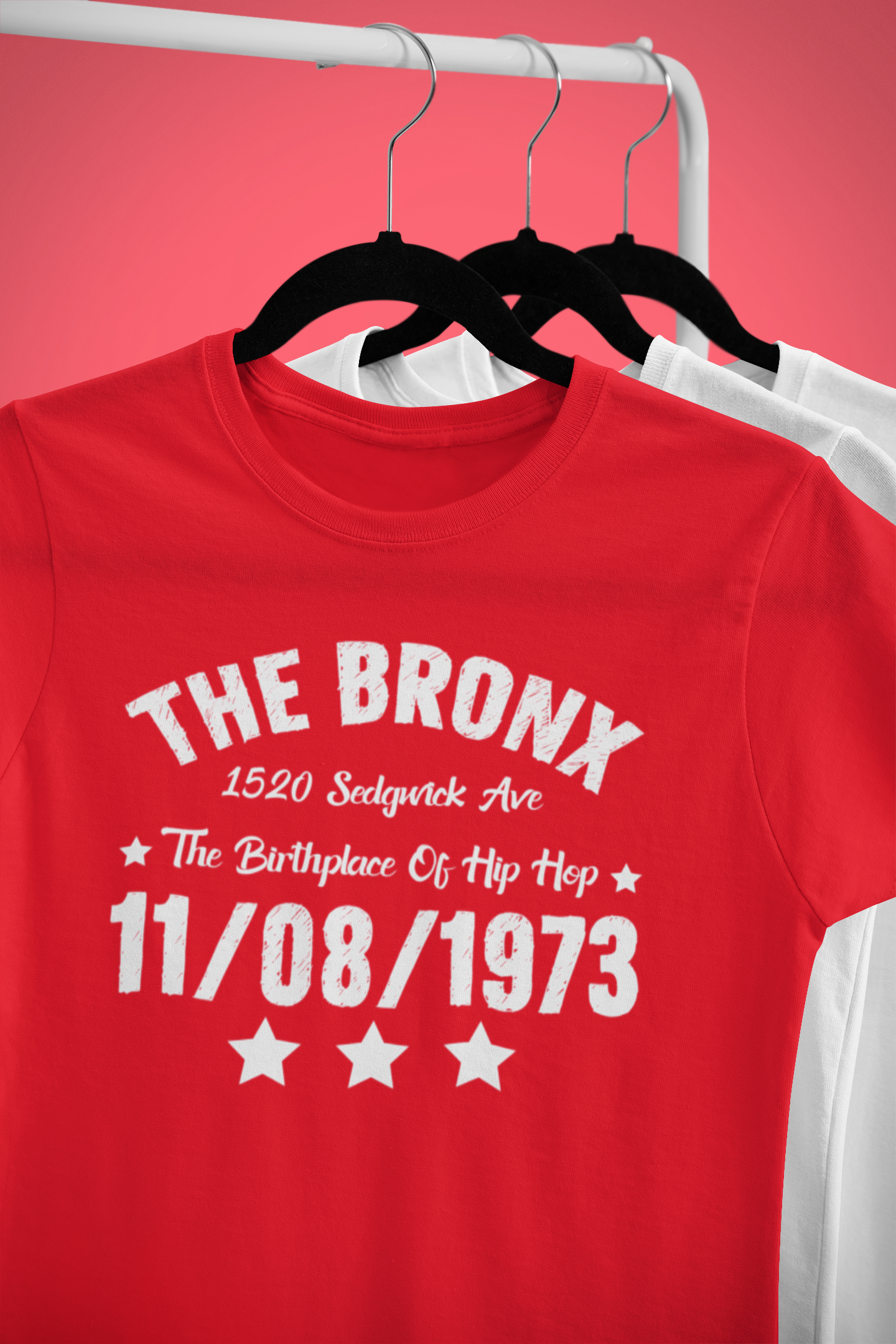The Bronx The Birthplace of Hip Hop - T-Shirt - 5 Colors Hip Hop Clothing - FREE Shipping - #HipHop50th