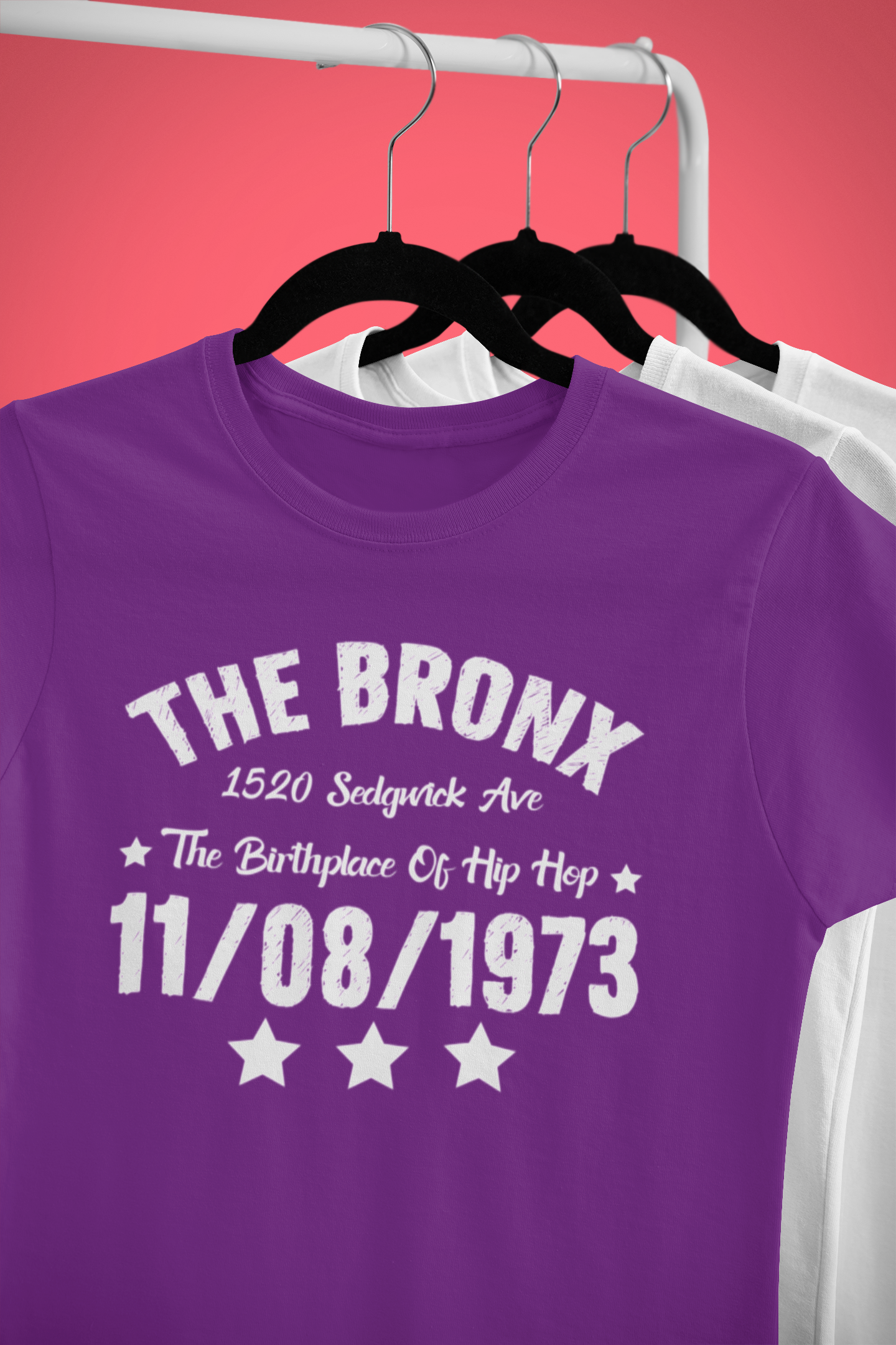 The Bronx The Birthplace of Hip Hop - T-Shirt - 5 Colors Hip Hop Clothing - FREE Shipping - #HipHop50th