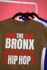 The Bronx The Birthplace of Hip Hop - T-Shirt - 5 Colors - #HipHop50th