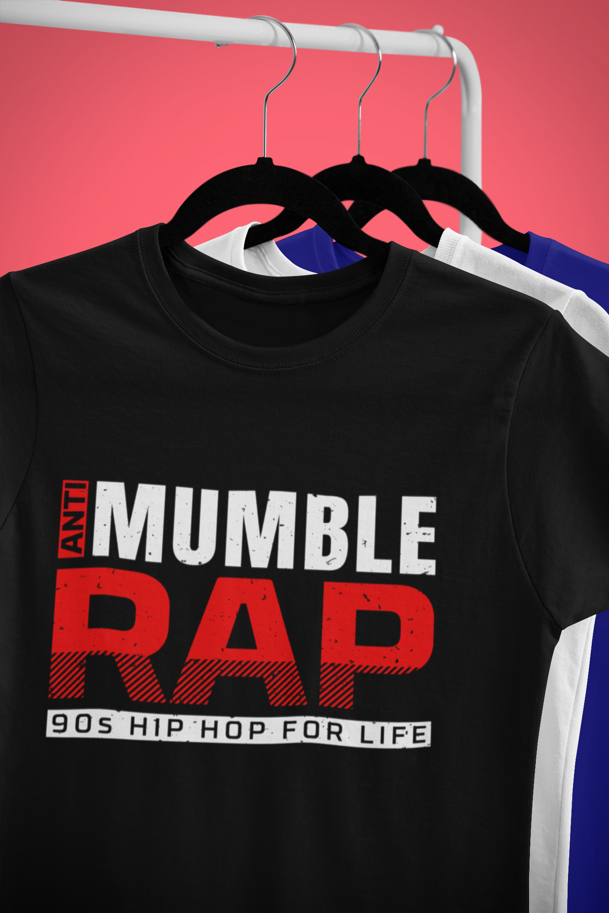 Anti Mumble Rap - T-Shirt - 5 Colors - #HipHop50th
