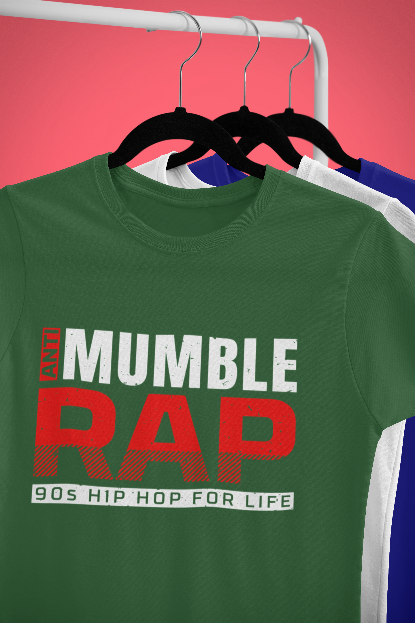 Anti Mumble Rap - T-Shirt - 5 Colors - #HipHop50th