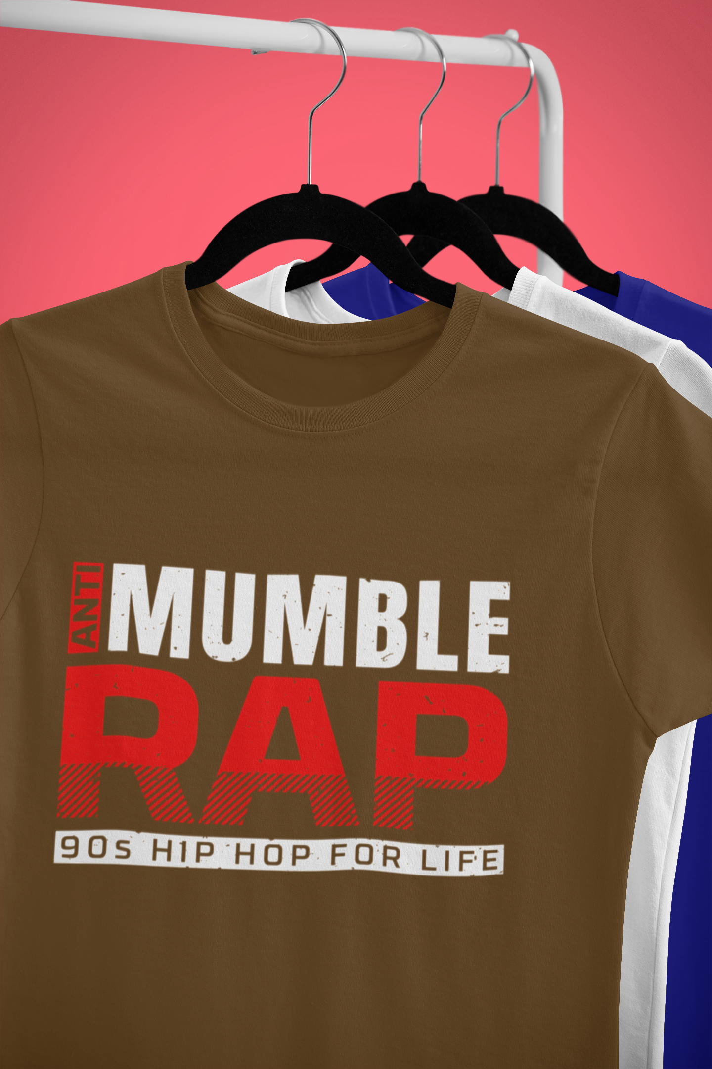 Anti Mumble Rap - T-Shirt - 5 Colors - #HipHop50th