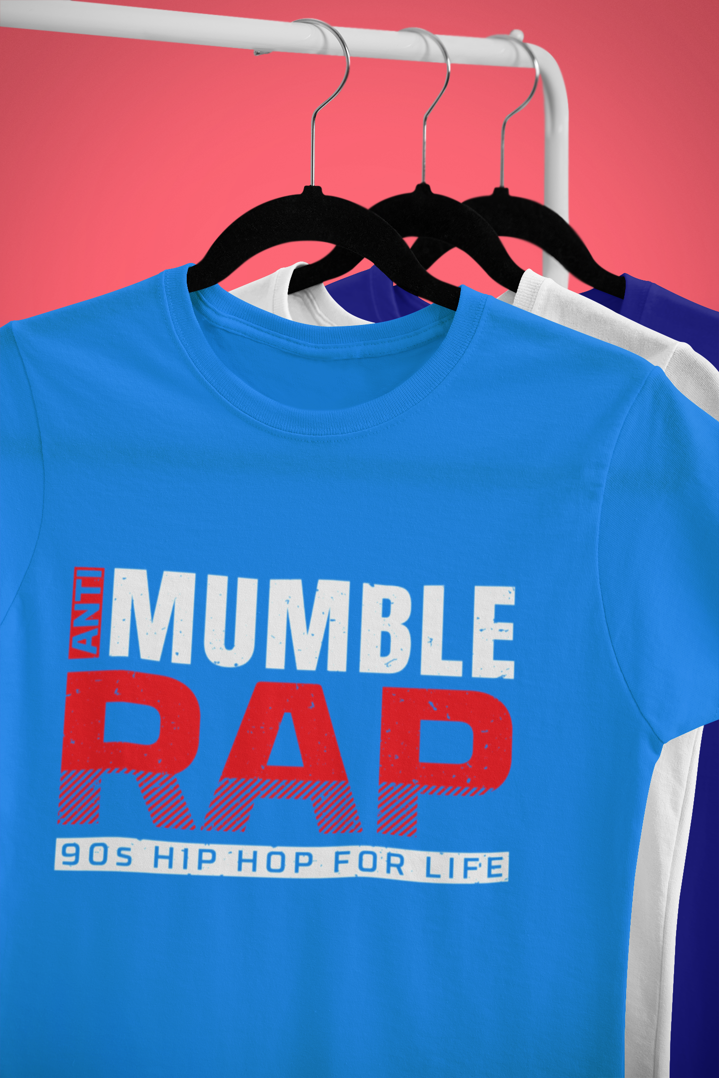 Anti Mumble Rap - T-Shirt - 5 Colors - #HipHop50th