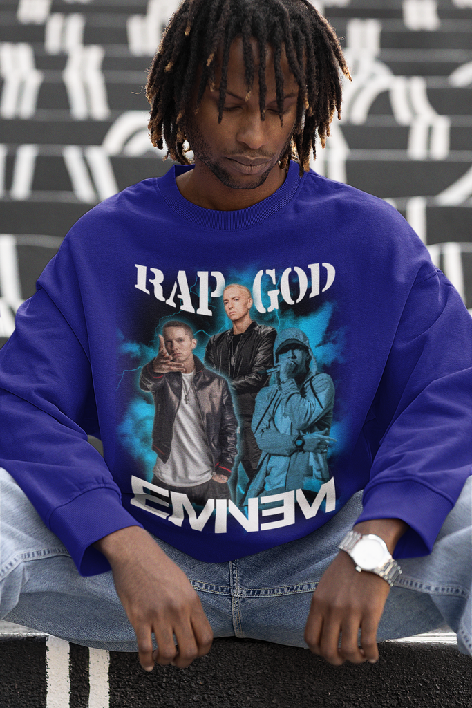 EMINEM Long Sleeve Sweatshirt - 5 Colors - FREE Shipping