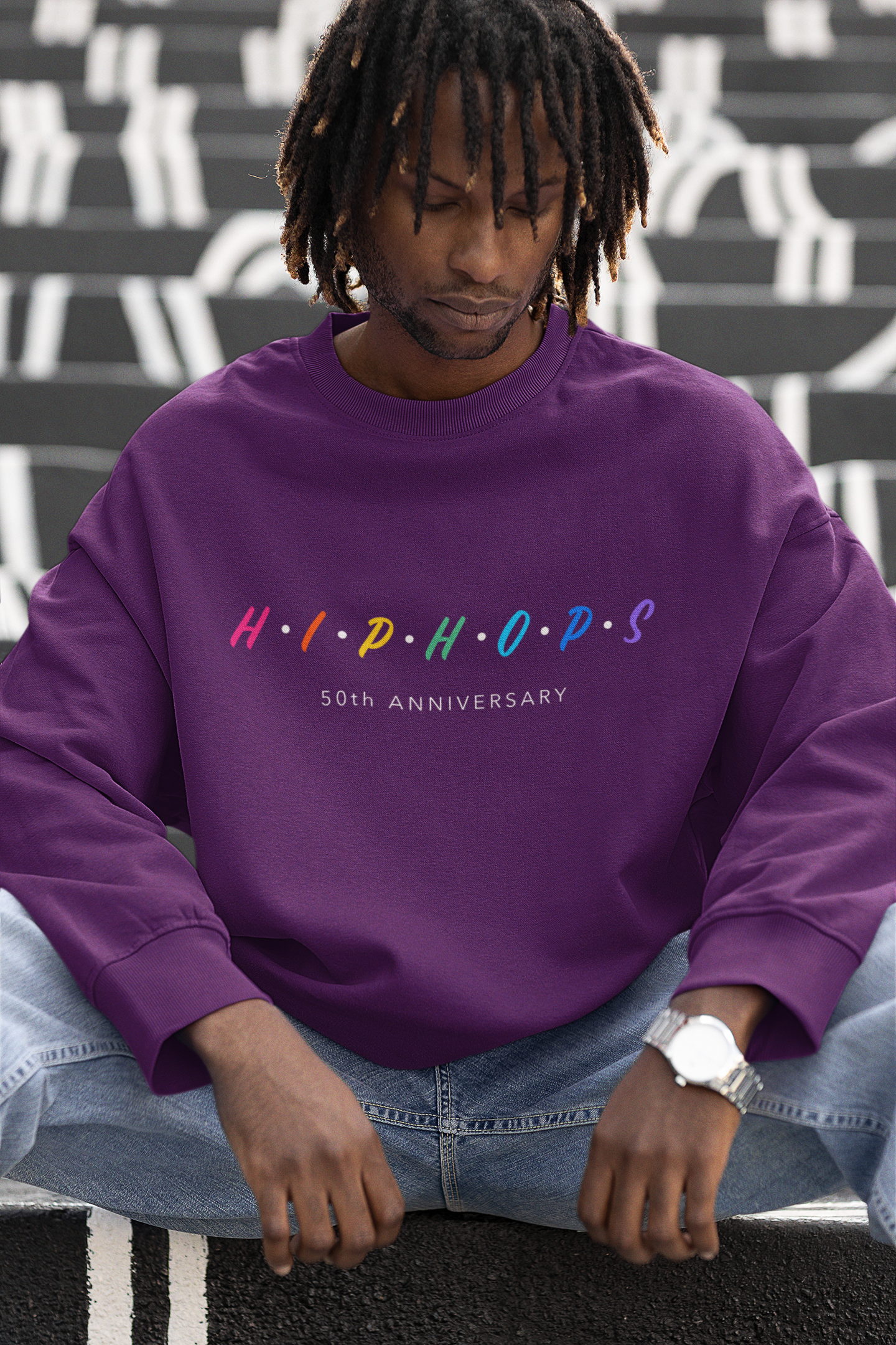 Hip Hop 50th anniversary Sweatshirt - 5 Colors Available #HipHop50th