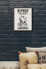 Mystery of Chess Boxing - Black Frame - Wall Art - One Stop Hip Hop UK