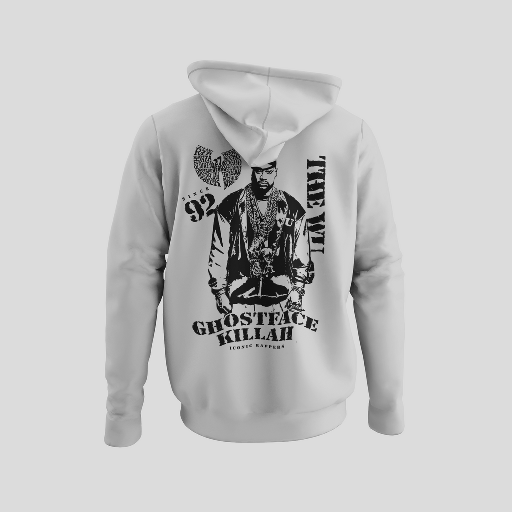 Ghostface Killah - Wu-Tang Clan - Hoodie - Black/Yellow/Purple/Grey - #PHC - One Stop Hip Hop UK