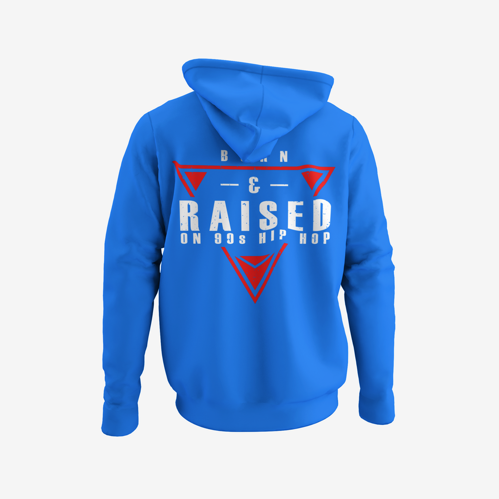 Born and Raised on 90's Hip Hop Hoodie Clothing - Six Colors - Long Sleeve Shirt #HipHop50th