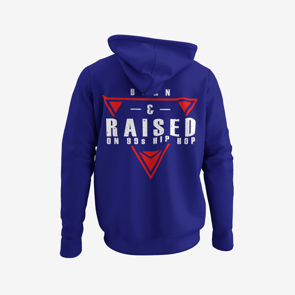 Born and Raised on 90's Hip Hop Hoodie Clothing - Six Colors - Long Sleeve Shirt #HipHop50th
