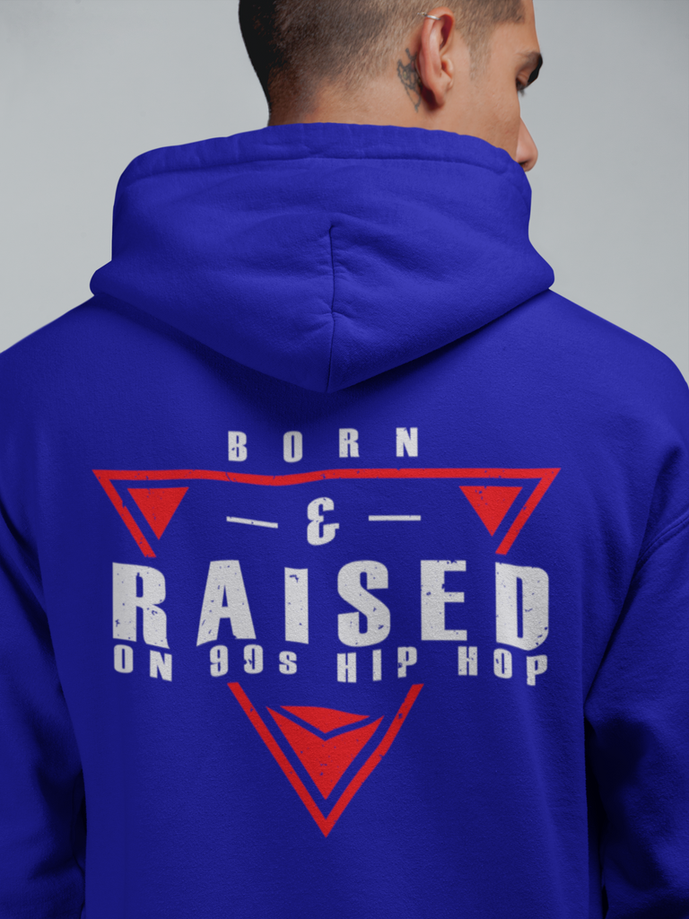 Born and Raised on 90's Hip Hop Hoodie Clothing - Six Colors - Long Sleeve Shirt #HipHop50th