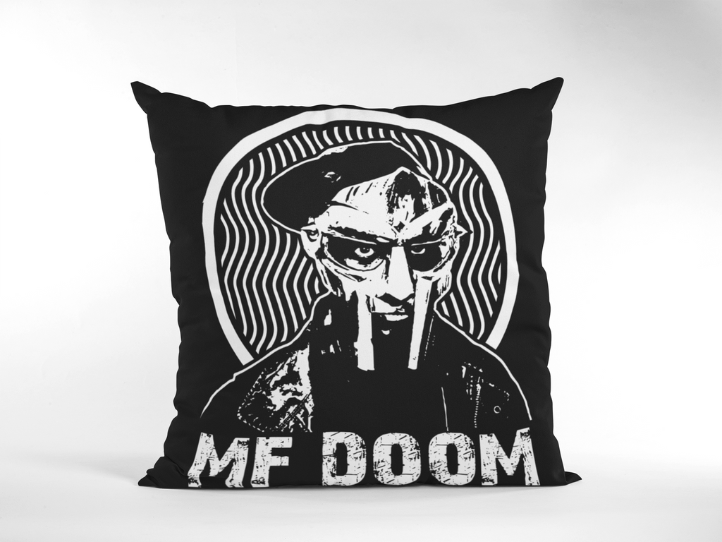 MF Doom Hip Hop Cushion - Accessories Homeware - FREE Shipping Online Shop