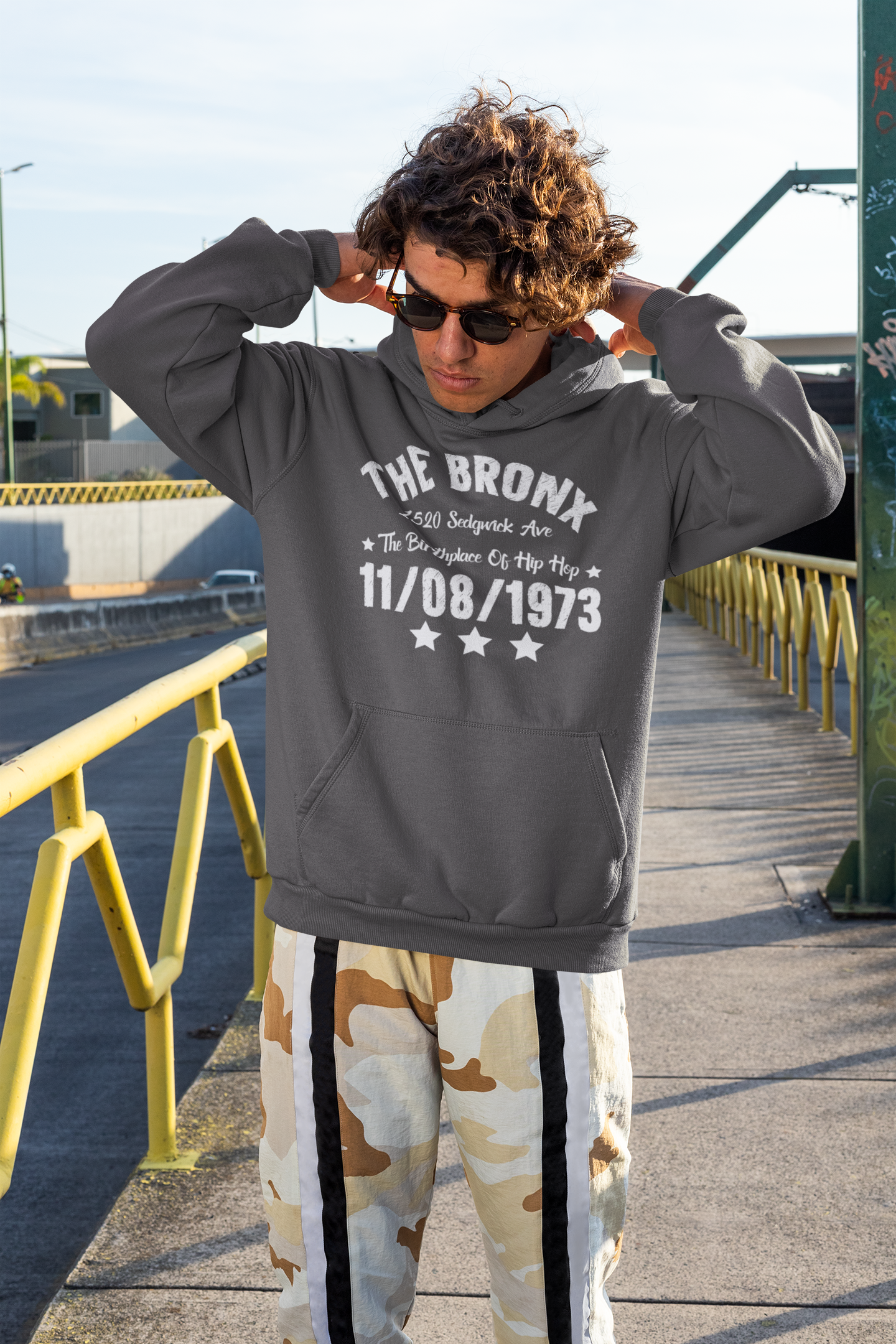The Bronx Hip Hop Hoodie - Seven Colours - #HipHop50th