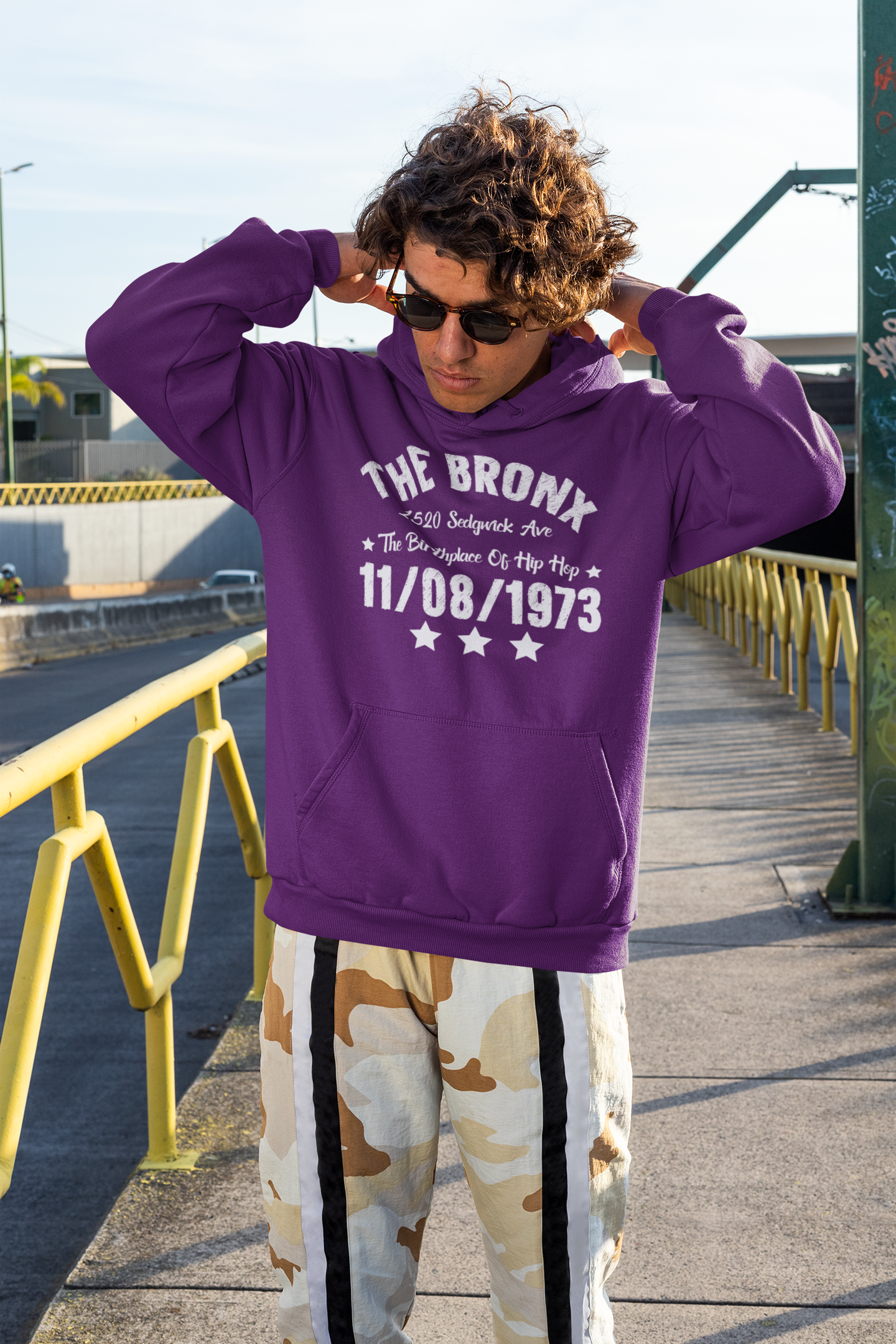 The Bronx Hip Hop Hoodie - Seven Colours - #HipHop50th