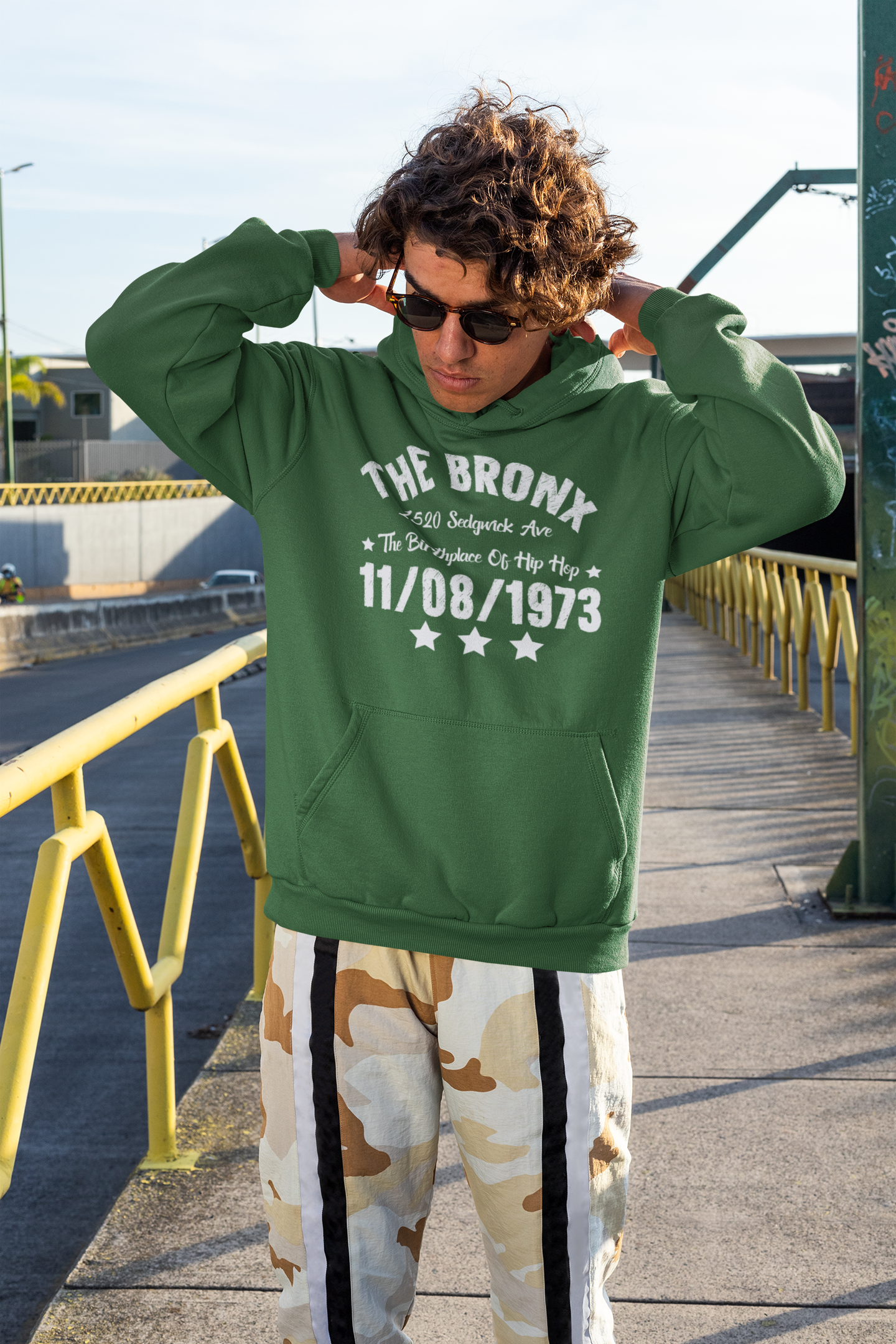 The Bronx Hip Hop Hoodie - Seven Colours - #HipHop50th