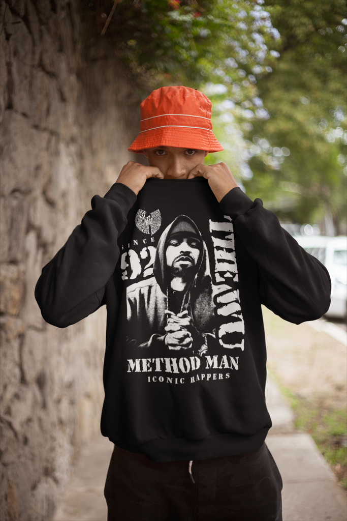 Wu-Tang Clan Method Man - Hip Hop Clothing - Sweatshirt - 5 Colors - One Stop Hip Hop UK