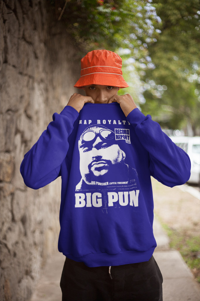 BIG PUN Long Sleeve Sweatshirt - 5 Colors - FREE Shipping