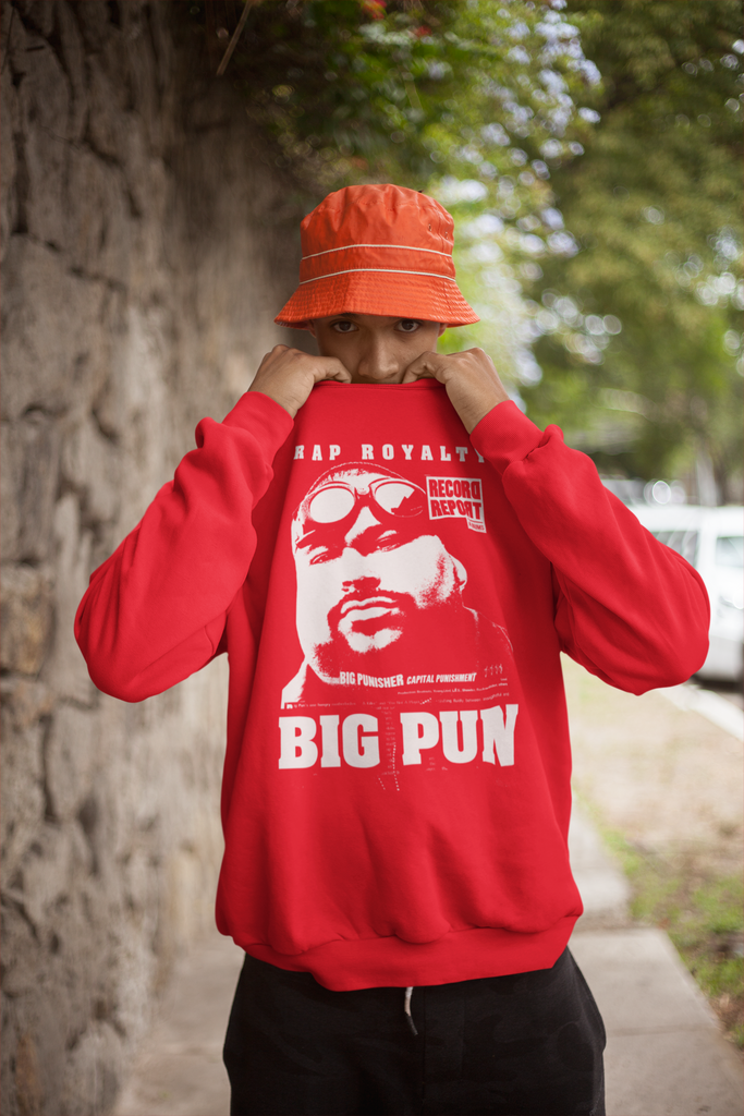 BIG PUN Long Sleeve Sweatshirt - 5 Colors - FREE Shipping