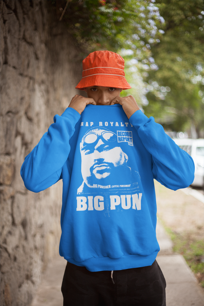 BIG PUN Long Sleeve Sweatshirt - 5 Colors - FREE Shipping