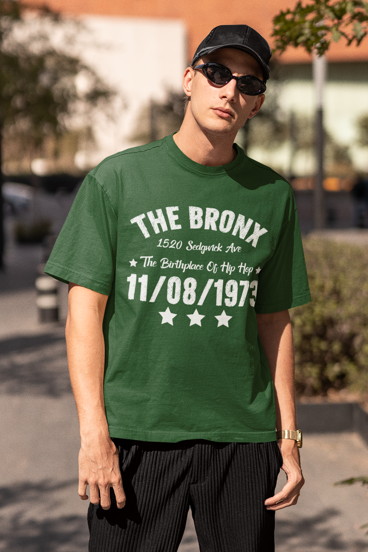 The Bronx The Birthplace of Hip Hop - T-Shirt - 5 Colors Hip Hop Clothing - FREE Shipping - #HipHop50th