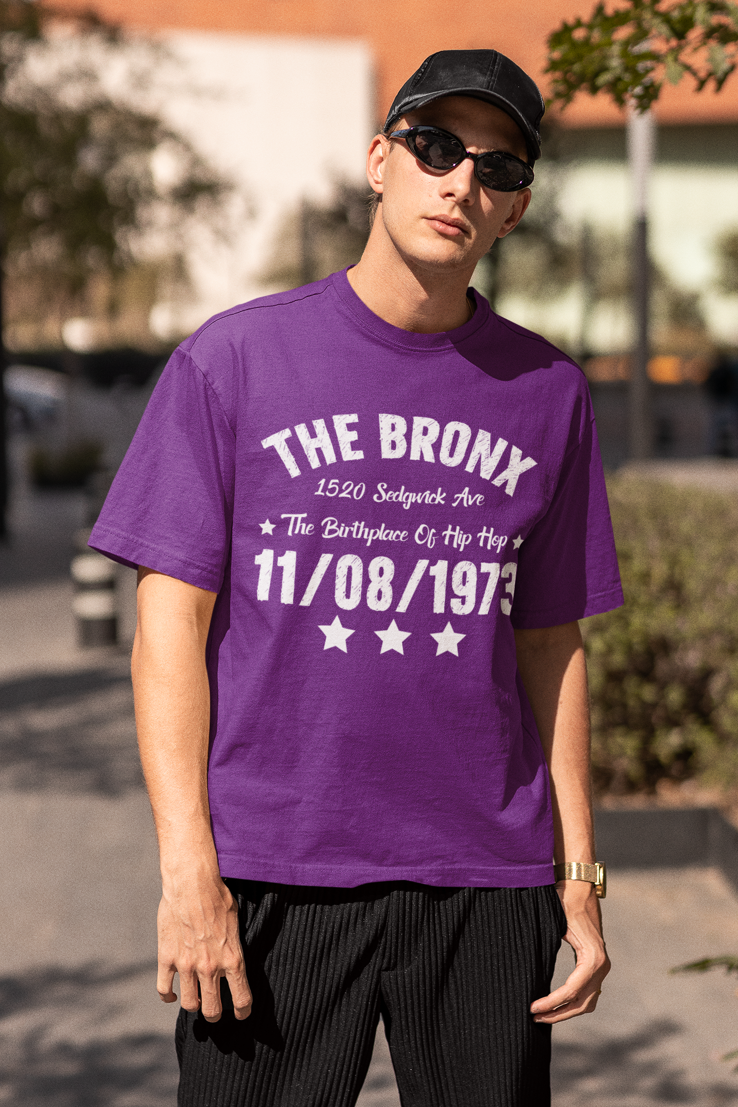 The Bronx The Birthplace of Hip Hop - T-Shirt - 5 Colors Hip Hop Clothing - FREE Shipping - #HipHop50th