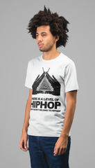 A level of hip hop - T shirt - White/Black/Jade - One Stop Hip Hop UK