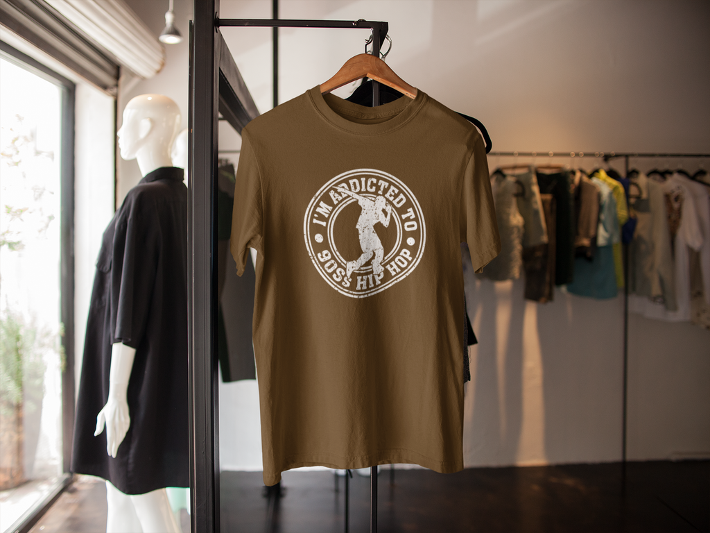 Addicted To 90s Hip Hop T-Shirt - 5 Colors - FREE Shipping Available