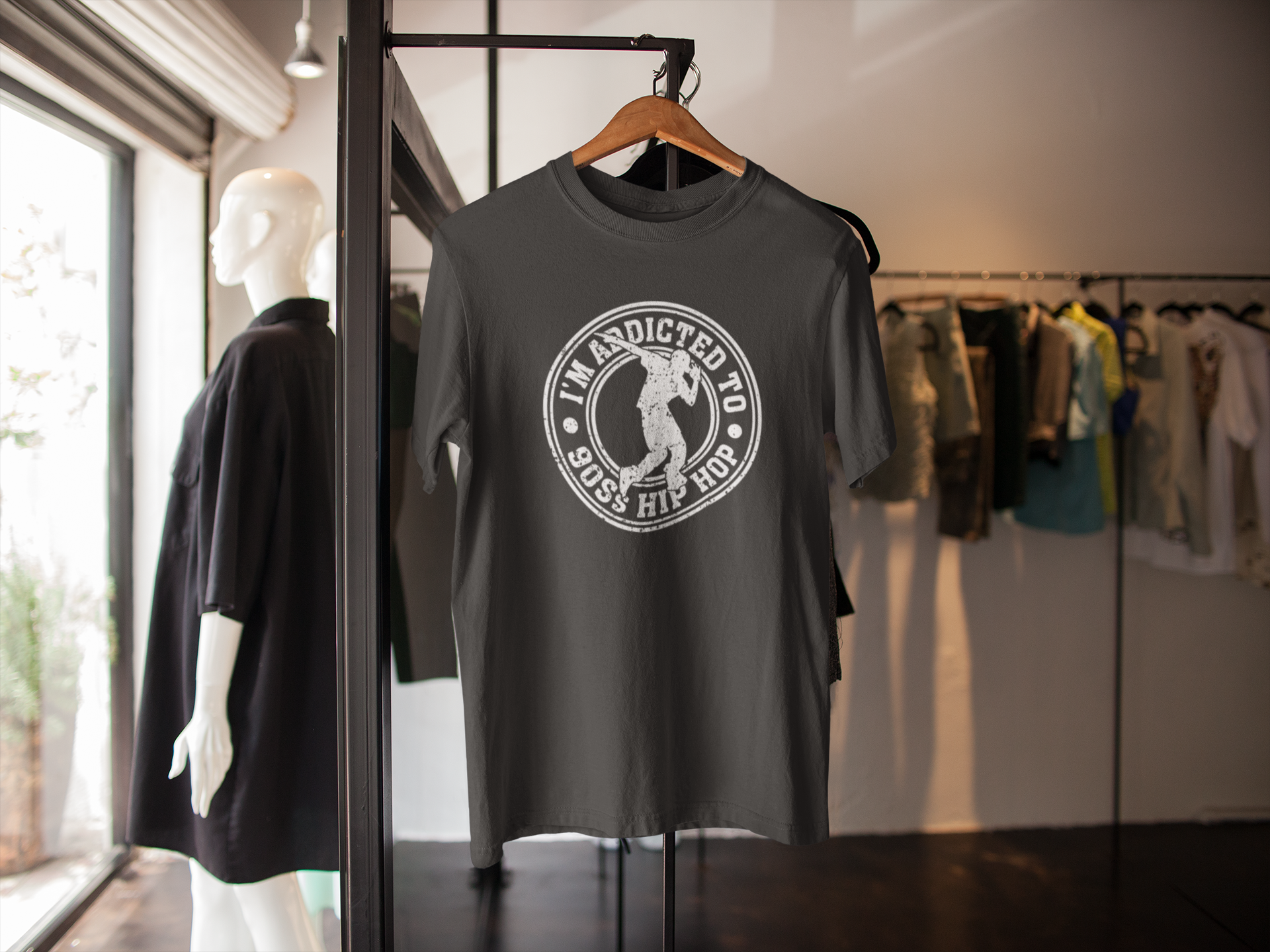 Addicted To 90s Hip Hop T-Shirt - 5 Colors