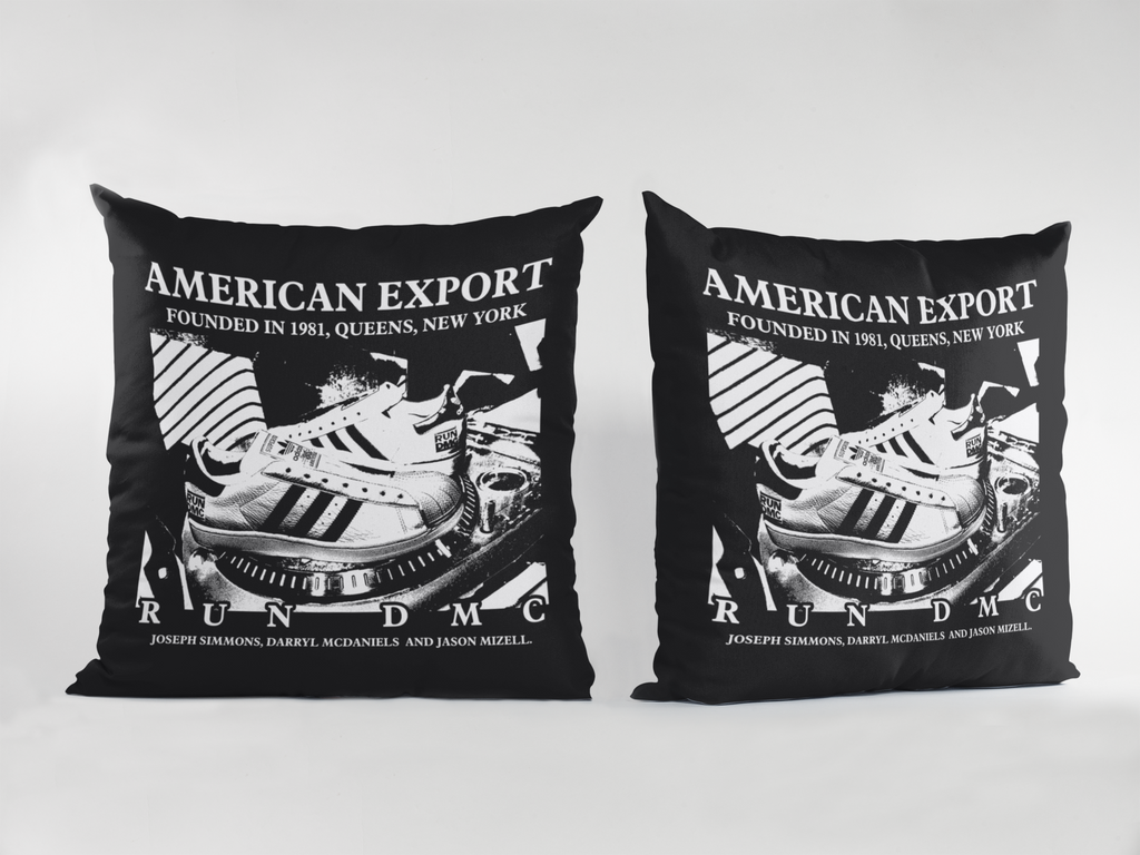 Run DMC Hip Hop Cushion - Accessories Homeware - FREE SHIPPING Online Shop