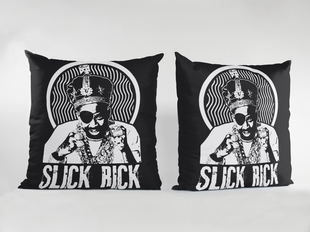 Slick Rick Hip Hop Cushion - Accessories Homeware - FREE SHIPPING Online Shop