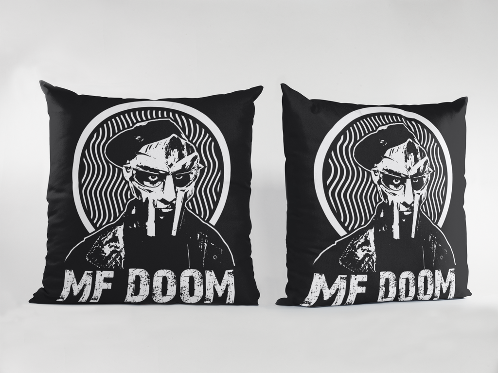 MF Doom Hip Hop Cushion - Accessories Homeware - FREE Shipping Online Shop